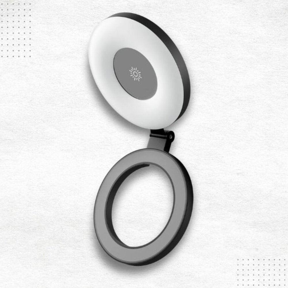 TELESIN MagSafe Mini LED Ring Light for iPhone 16/15/14/13/12 & Android